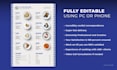 design restaurant menu card, food menu flyer