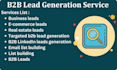 do b2b lead generation, business leads, email list building