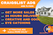 design awesome craigslist ads and flyer less 24 hrs