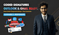 code responsive HTML email signatures for gmail and outlook