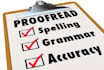 professionally proofread and edit your document
