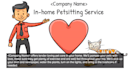create a pet sitting animation video
