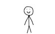 draw a beautiful stickman