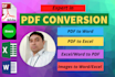 pdf conversion in 12 hours