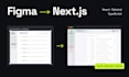 convert figma to nextjs react and tailwind CSS
