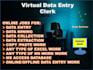 do your works of virtual data entry clerk