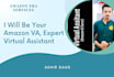 be your expert amazon VA,amazon virtual assistant