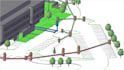 do roads model and infrastructure in civil 3d