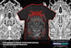 draw dark illustration, black metal, death metal, heavy, and horror bands