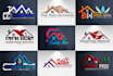 make roofing,  plumbing, remodeling and handyman logo