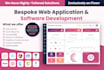develop PHP, python, web applications