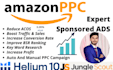 setup, optimize amazon PPC campaign and PPC sponsor ads for fba