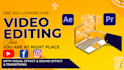 do professional video editing for social media