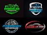 create modern auto spa and detailing logo