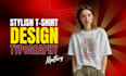 design trendy typography streetwear t shirt for clothing brand