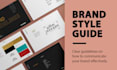 create a brand style guide, brand guideline, brand book