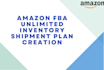 do amazon shipping plan of shipment unlimited inventory management