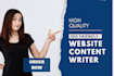 do copywriting and be your SEO website content writer