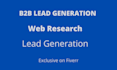do b2b linkedin email list lead generation for any company