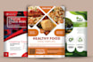 do awesome flyer design for your business