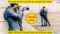 private investigator 2d animated promo video