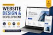 develop a modern responsive landing page using HTML CSS and javascript