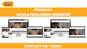 design a professional doula website