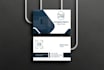design modern minimalist business card