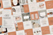 provide 80 beautiful and chic templates in canva