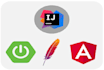 develop web application with spring boot and angular