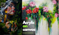 do acrylic paintings with shipping