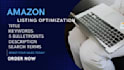 write amazon high conversion listing