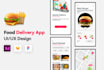 be your uiux designer for mobile app ui design and web design