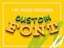 identify typography custom font, font design, logo font, handwritten font