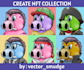 draw your character, mascot, outfit or accessories for nft