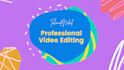 edit, cut, trim, extend and sync audio and video editing