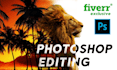 do photoshop editing and image manipulation professionally