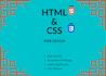 create modern and responsive website using HTML and CSS