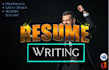 write a professional resume