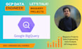 do bigquery database ,sql , snowflake query and dashboards