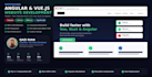 build websites with vue js, nuxt js, and angular