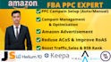 setup, manage and optimize amazon PPC campaign ads for amazon advertising