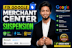 fix google merchant center suspension misrepresentation issue