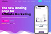 creat HTML landing page for clickbank affiliate marketing