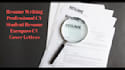write a europass resume for the university admission