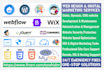 build revamp maintain promote website, landing page clickfunnels, wix, samcart