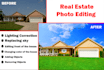 edit and retouch real estate photos professionally