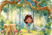 draw watercolor illustrations and children story book illustrations