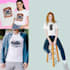 design  t shirt  by illustration, typography design