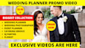 do wedding planner or event planner or wedding photographer video ads